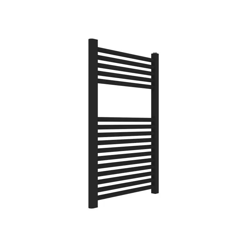 Sèche-serviettes hydraulique noir mat 77 x 50 cm Ercos Opera ASOPEM490005000770