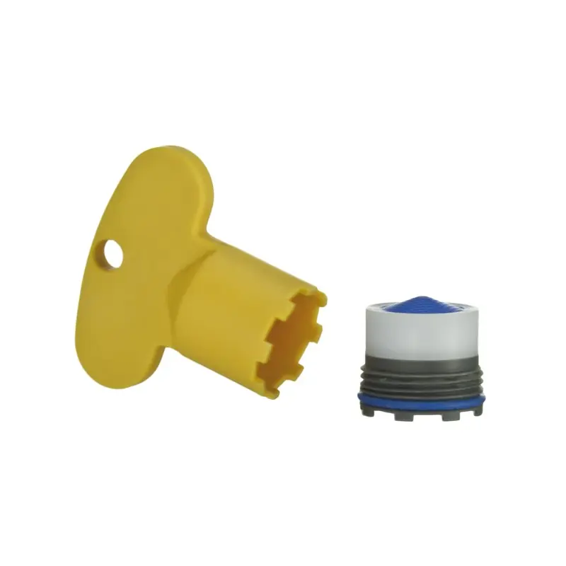 Aérateur Caché avec clé M18 x 1 pour démontage 85D18NC
