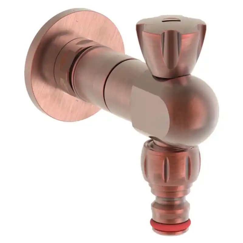 Robinet INGENIUS avec raccord 1/2”G pour brancher le tuyau d’arrosage au robinet IG450GR
