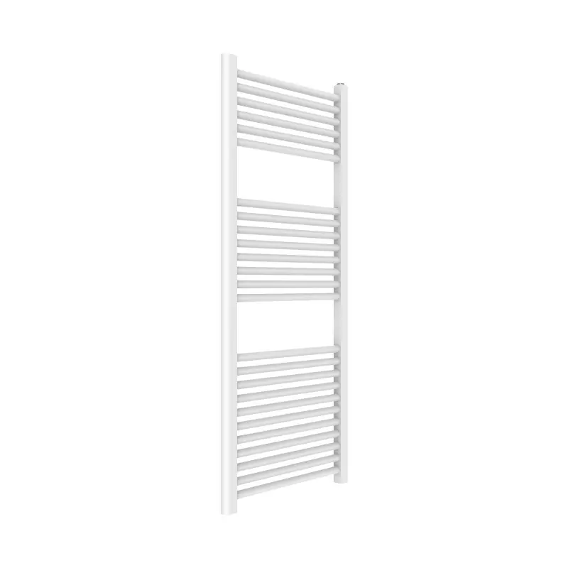 Sèche-serviettes hydraulique 120 x 50 cm, coloris blanc Ercos Tekno ASTEKF901005001200