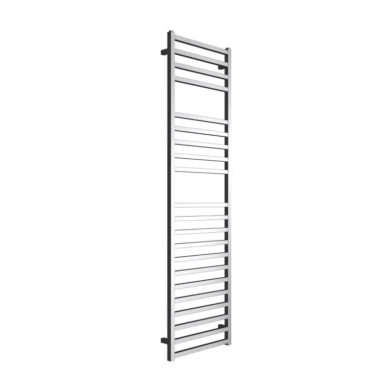 Sèche-serviettes modèle carré coloris chrome 1800 x 600 mm Ercos Square ASSQCF930006001800