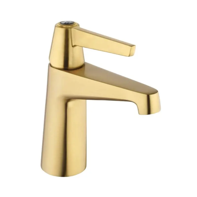 Mitigeur lavabo monotrou couleur laiton brossé Mamoli Gio Ponti 45110000005G