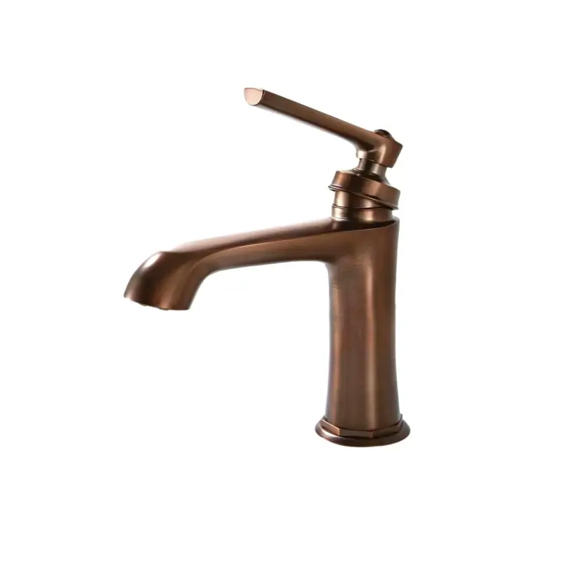 Mitigeur lavabo modèle rétro couleur cuivre Mamoli Mademoiselle 496100000059