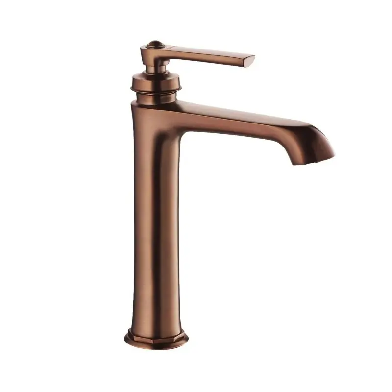 Mitigeur lavabo haut modèle rétro couleur cuivre Mamoli Mademoiselle 496600000009