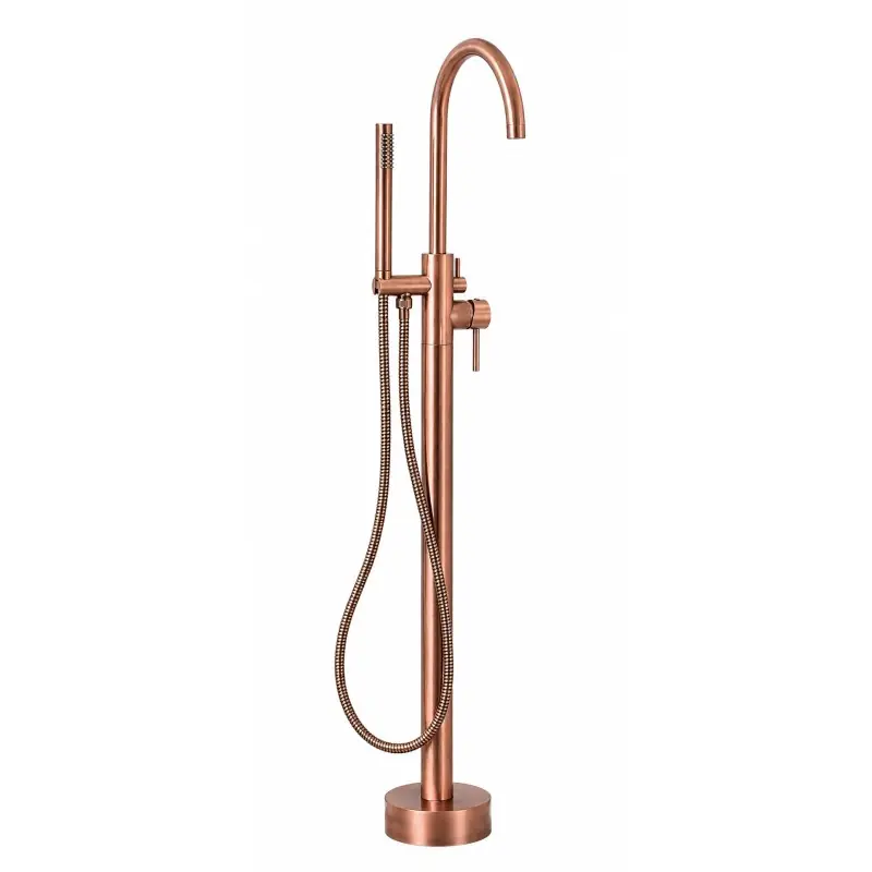 Colonne de bain pour installation au sol de couleur cuivre antique Pollini Jessy CL2166CC3RA