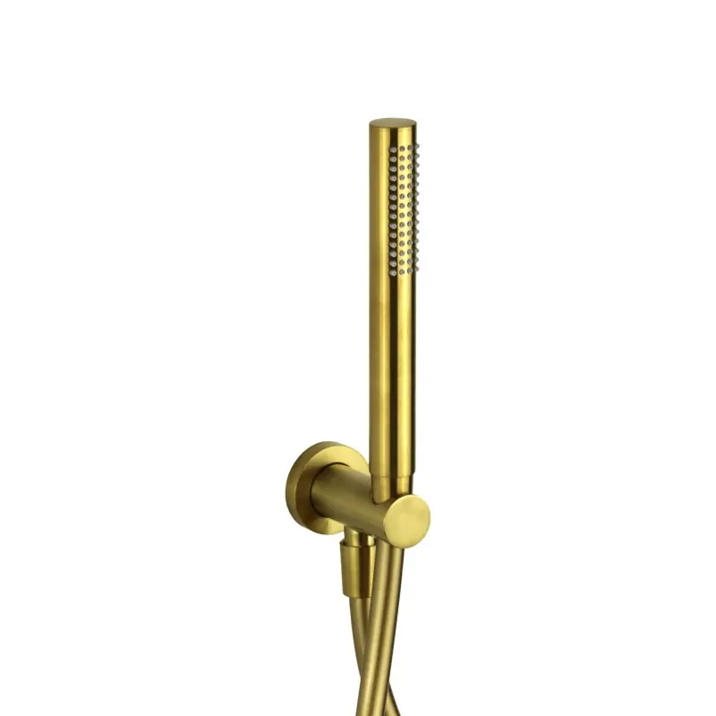 Ensemble de douche avec raccordement à l‘eau couleur laiton brossé Mamoli Tuttodunpezzo 0000FV30012G
