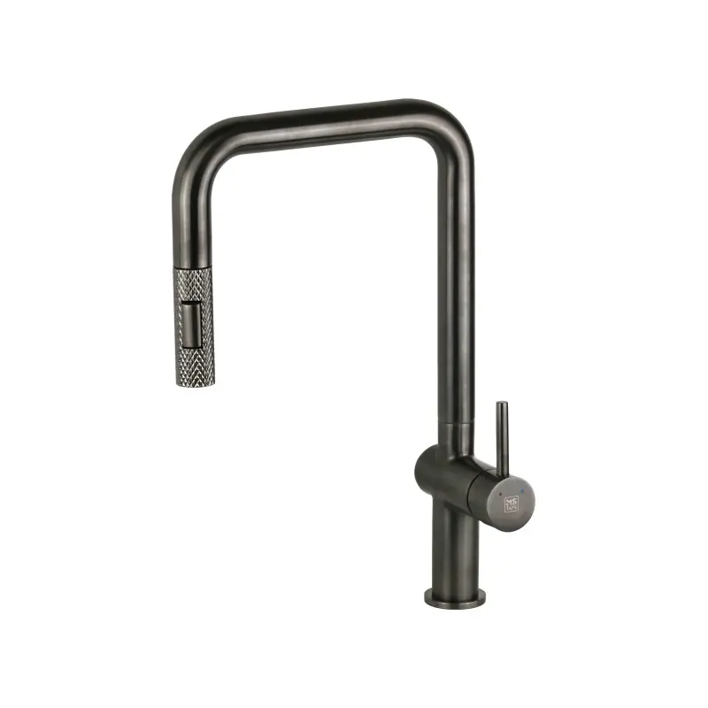 Mitigeur d‘évier de cuisine couleur bronze avec douche extractible MS Taps Hollis C003BCEG