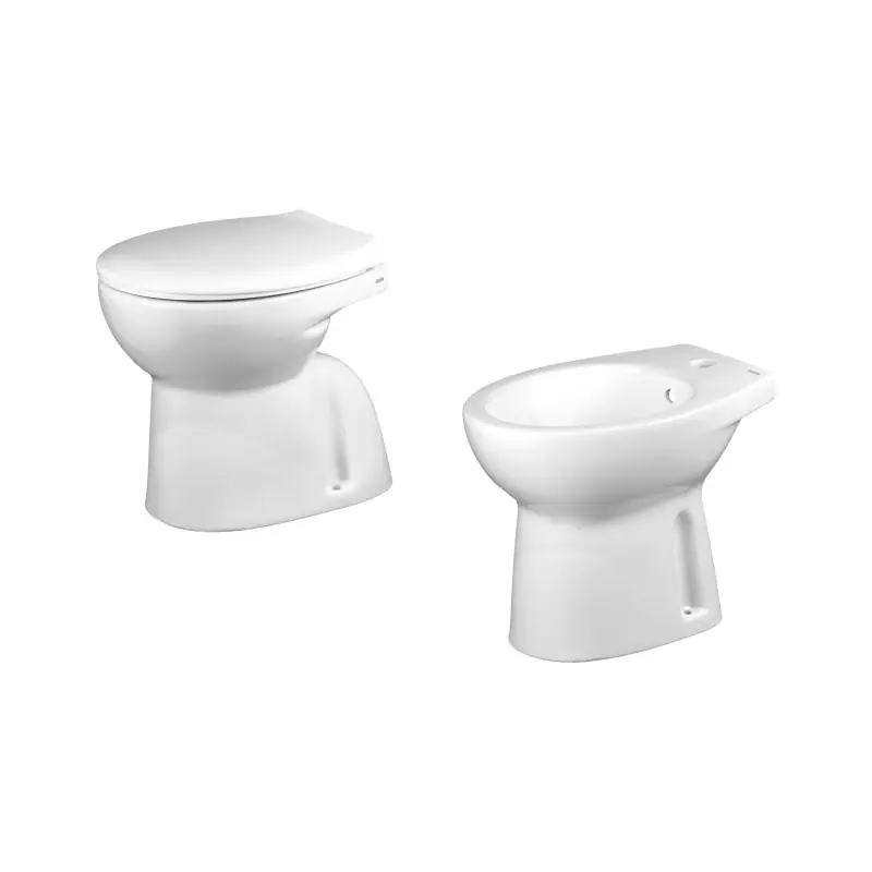 Kits sanitaires WC et bidet installation au sol Siphon de sol Easy Magic KITEASYM5