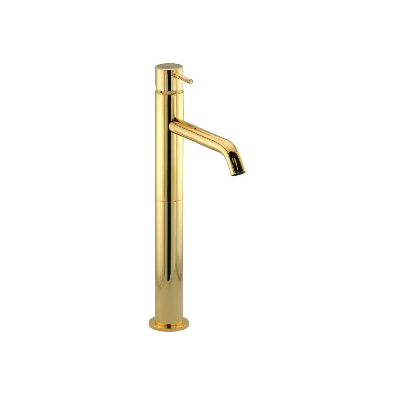 Mitigeur lavabo haut sans vidage, coloris or Gattoni Easy 2384/23D0