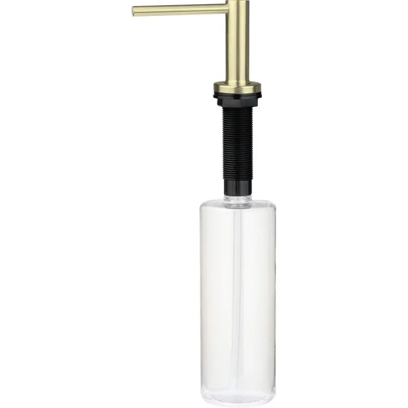 Distributeur de savon liquide pour installation d‘évier de cuisine de couleur or brossé Deante ASTER ZZZ_R0DD