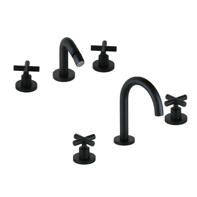 Ensemble de robinetterie de salle de bain à installation 3 trous Gattoni KITTAOLOS1
