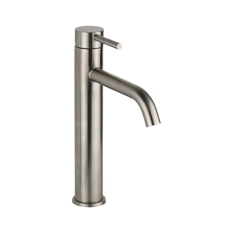 Mitigeur de lavabo haut modèle en acier inoxydable sans vidage Mamoli Pico Inox 46160000000A