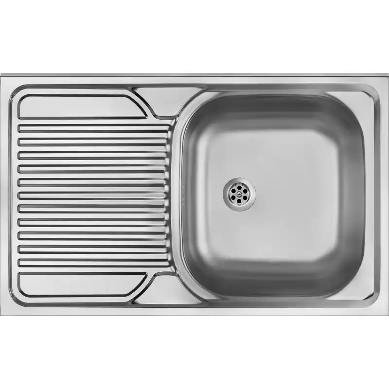 Évier de cuisine à comptoir simple avec égouttoir à gauche Deante TANGO ZM5_011L