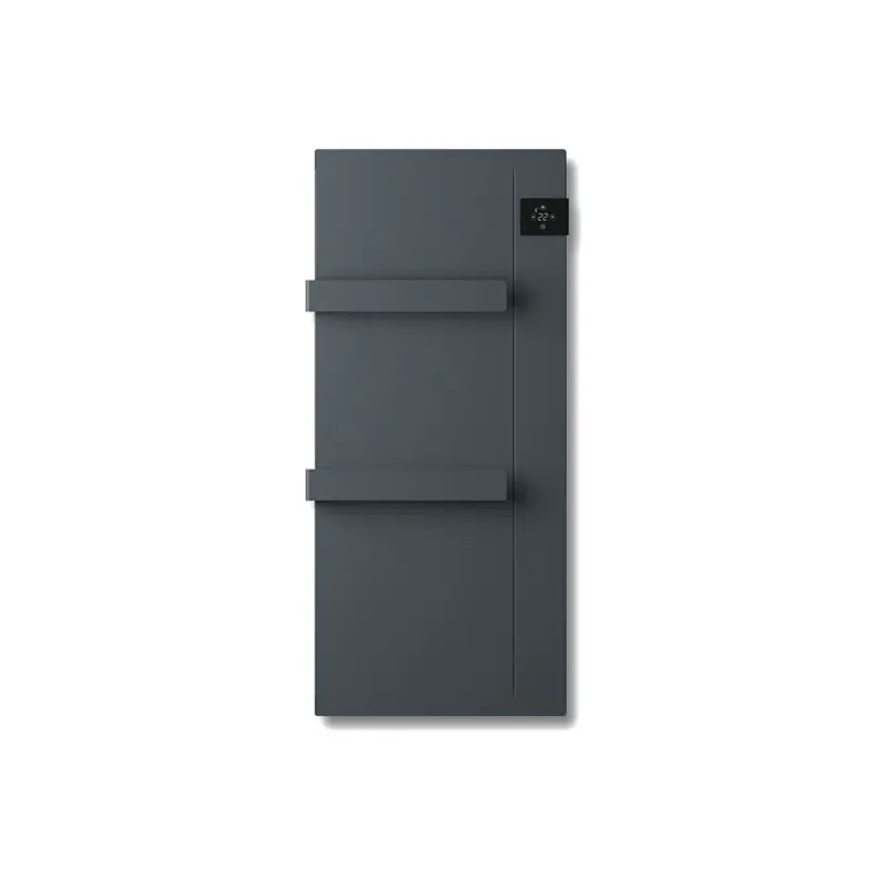 Radiateur électrique design moderne puissance 750W couleur anthracite Radialight ONSEN ONS07011