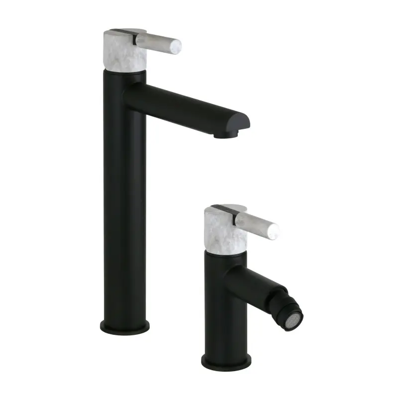 Pack complet avec mitigeur lavabo bec haut et bidet FP PATTARONI UNIC° KITUNI3