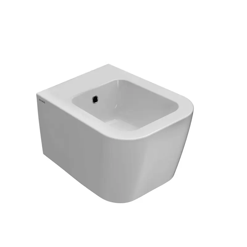 Bidet en céramique suspendu installation 45.37 Globo Stone STS11