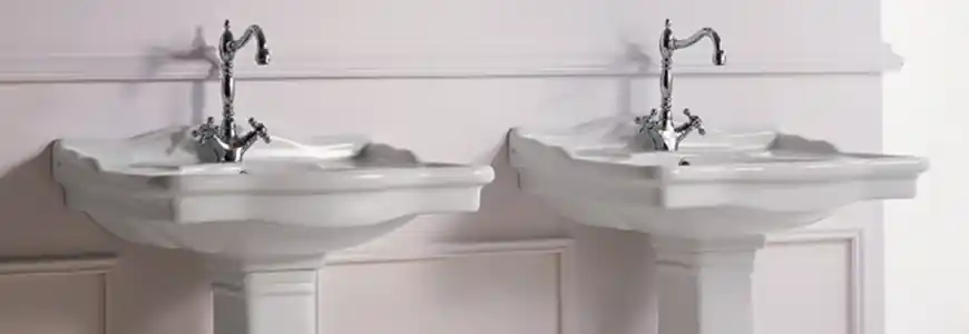 Lavabo sur colonne