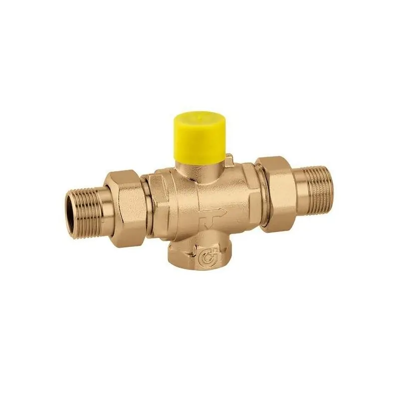 Vanne de zone à bille à trois voies Caleffi 6480