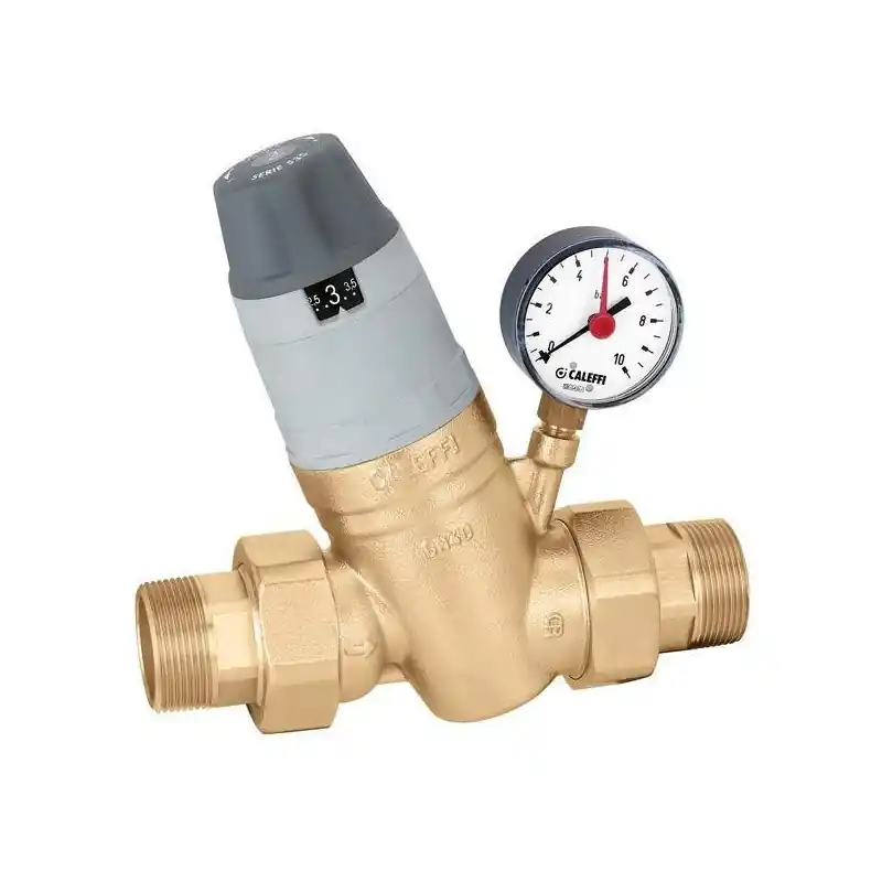 Réducteur de pression avec cartouche et manomètre Caleffi 535071-535091-535081