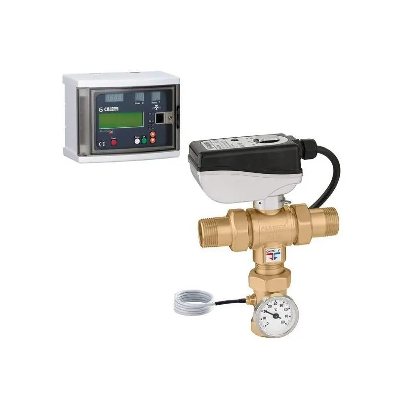 Mélangeur électronique avec désinfection thermique programmable LEGIOMIX® Caleffi 6000