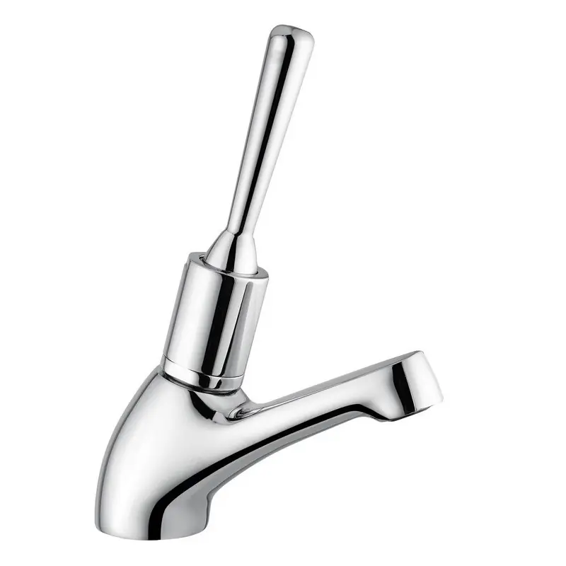 Robinet de lavabo à arrêt temporisé avec levier anti-dévissage Idral Classic 08011A-08011A/PM
