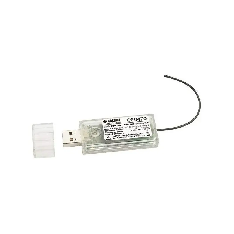 Appareil USB/radio + logiciel SW7200 Caleffi 720090