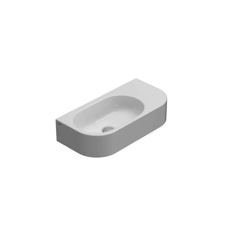 Lavabo en céramique à poser 55.27 Globo Forty3 SCT55BI