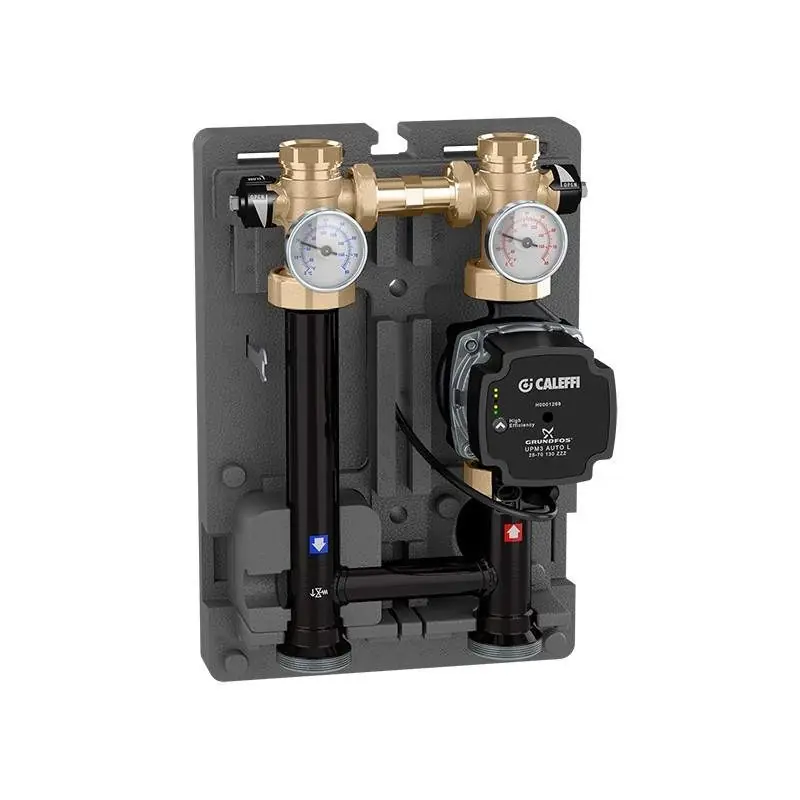 Unité de distribution directe pour systèmes de chauffage Caleffi 16560