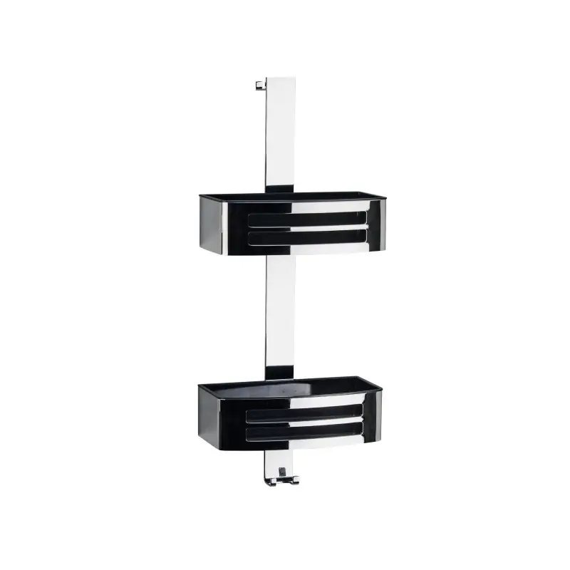 Double panier de rangement d’angle avec structure novellini R90CESTE0B