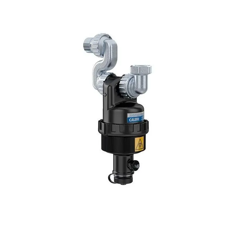 Séparateur de saletés avec aimant pour installation sous chaudière Caleffi 545205