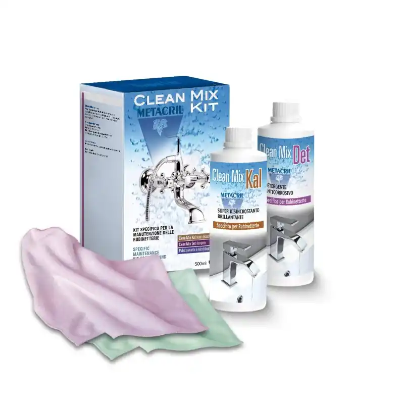 Clean Mix Kit pour l‘entretien des robinets Metacril Tecno Line 118 00501