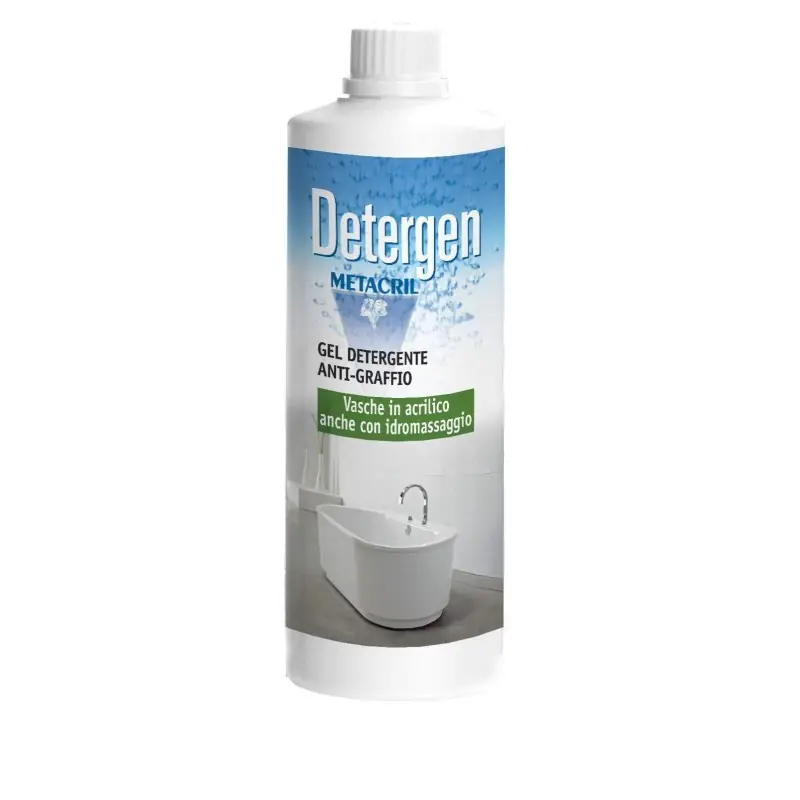 Detergen détergent anti-rayures pour baignoires et surfaces acryliques Metacril Tecno Line 010 00501