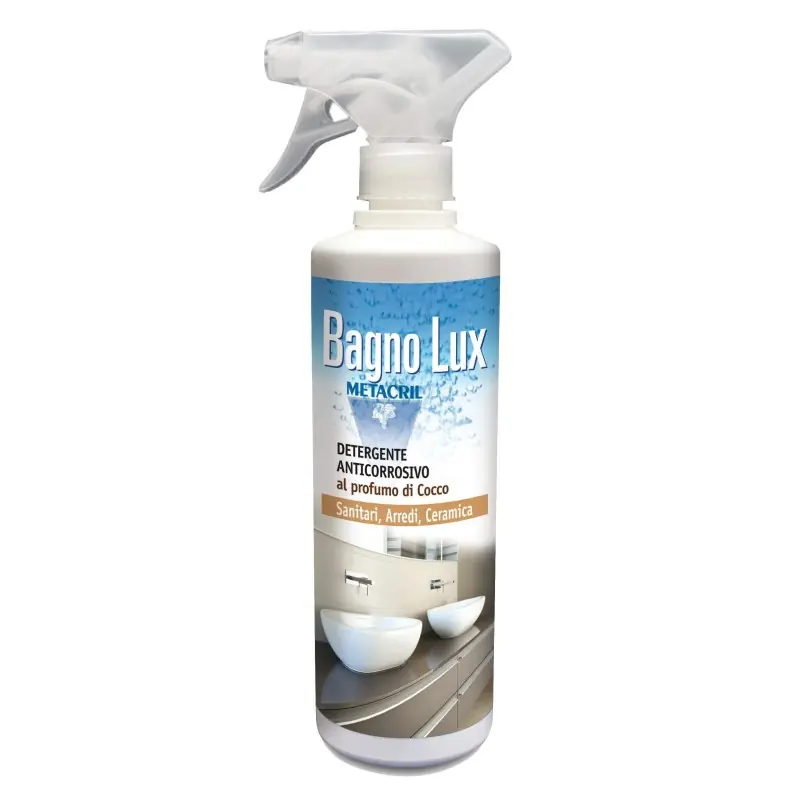 Bagno Lux Détergent anticorrosion pour sanitaires, céramiques et ameublement Metacril Tecno Line 115 00501