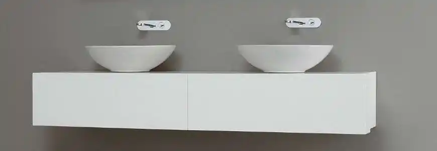 Lavabo à support