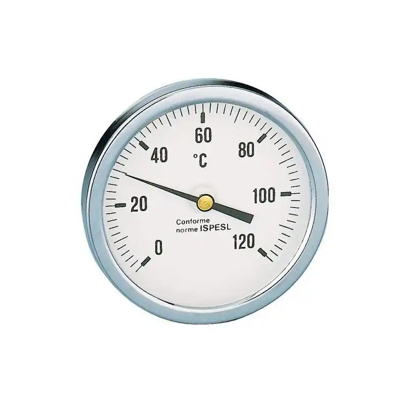 Thermomètre avec connexion arrière 1/2" Caleffi 688