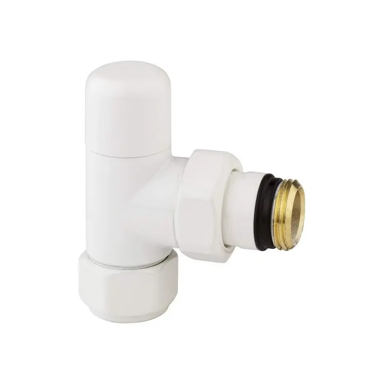 Coude de réglage carré blanc avec capuchon Arteclima 11112TW