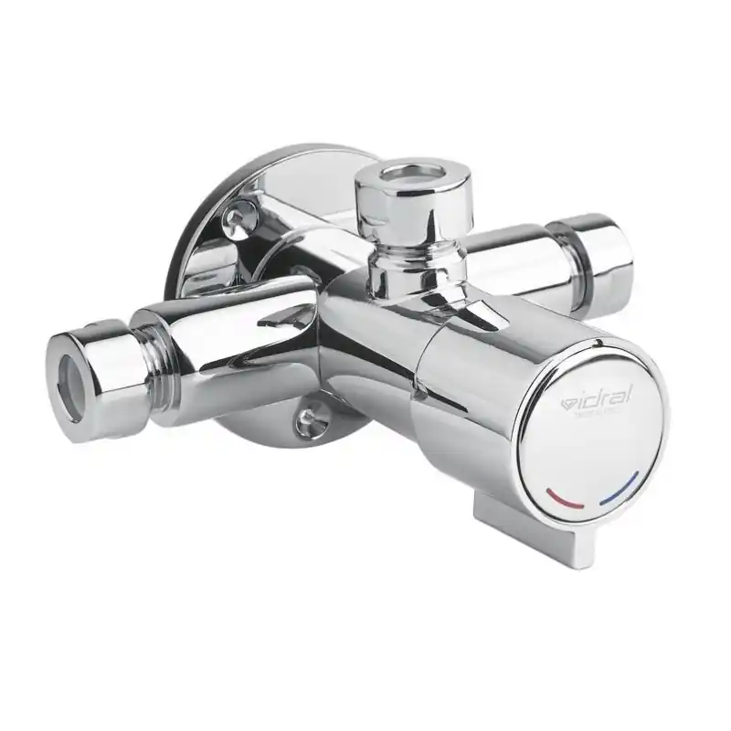 Mitigeur de douche temporisé avec alimentation externe Idral Minimal 08133 - 08133-30