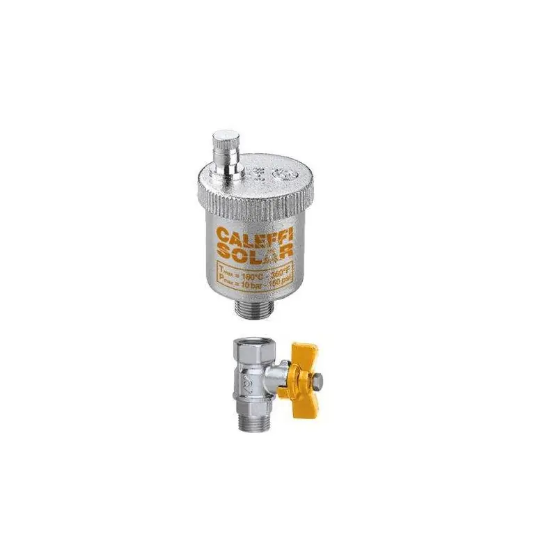 Purgeur d‘air automatique avec corps en laiton Caleffi 2508-2509