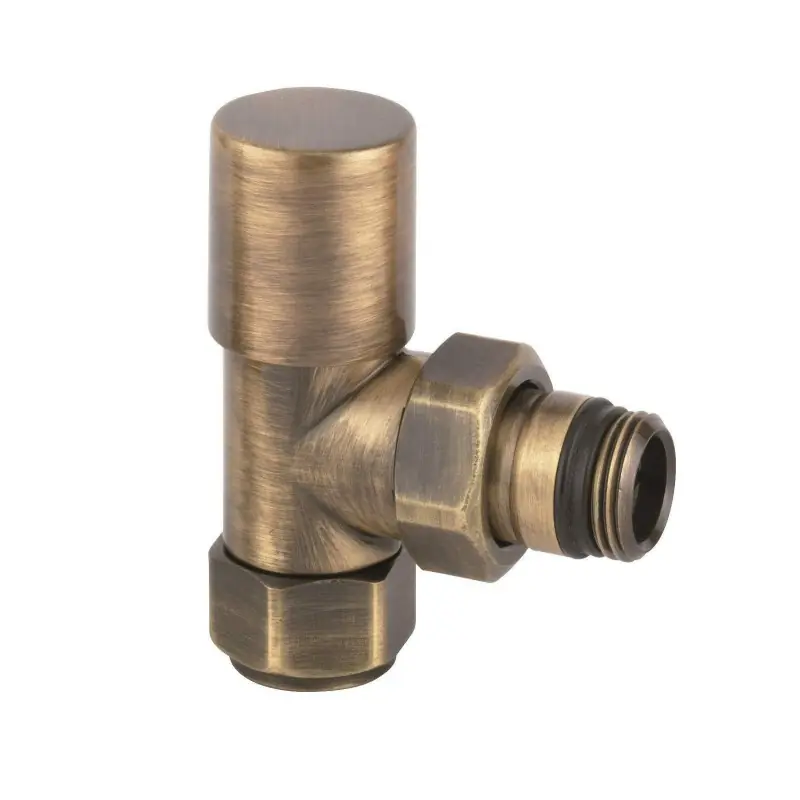 Vanne équerre thermostatisable Bronze brossé Arteclima 30812MB
