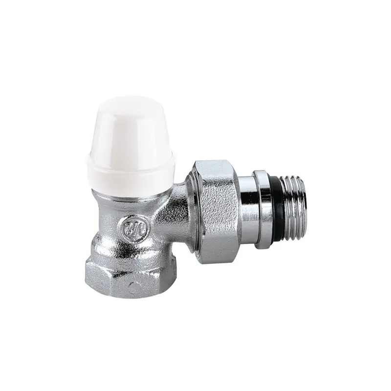 Serrure avec raccords coudés pour tuyau en fer Caleffi 431