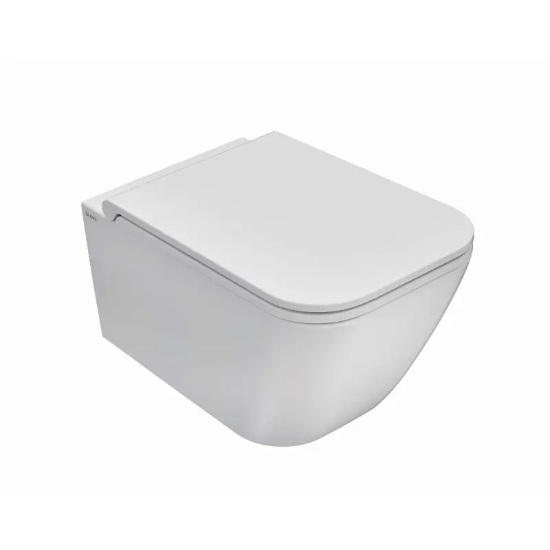 Cuvette en céramique sans rebord installation murale 52,36 Globo Stone STS05