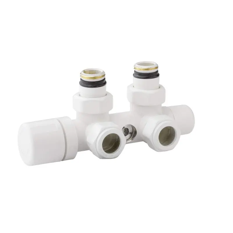 Robinet thermostatisable mono-bitube blanc droite ou gauche Arteclima 4010TW