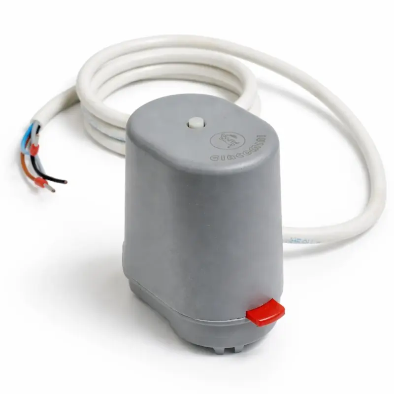 Tête électrothermique avec indicateur de position d‘ouverture Giacomini R473M