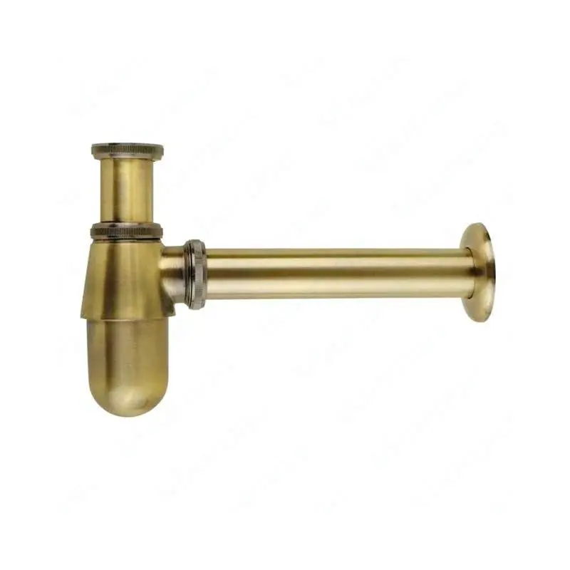 Siphon bouteille pour lavabo et bidet 1"1/4 bronze antique Zanetti 077114CM25B