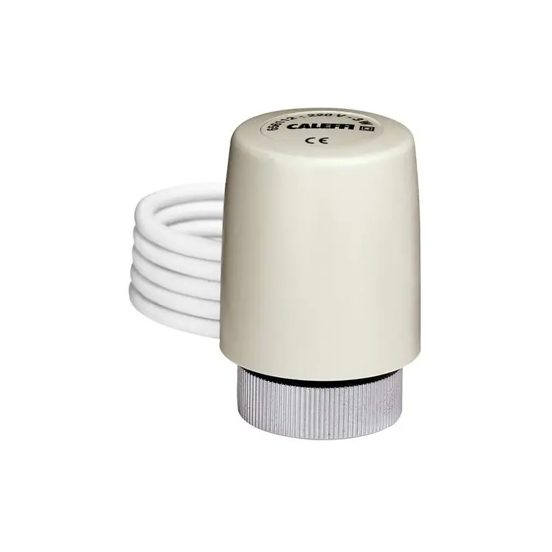 Commande électrothermique avec microrupteur auxiliaire Caleffi 656112-656114