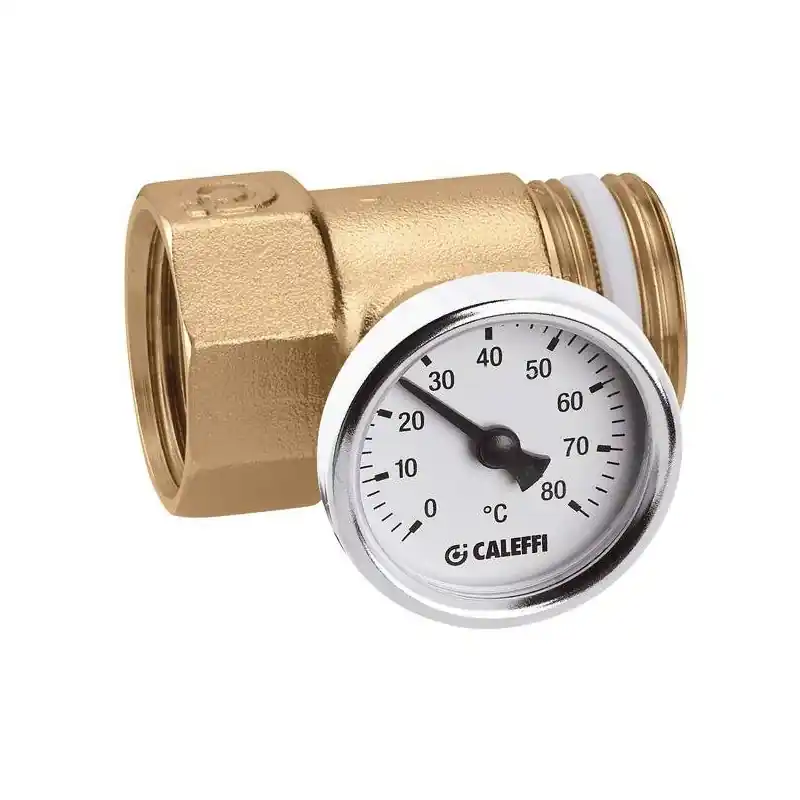 Connexion porte-thermomètre pour collecteurs Caleffi 392