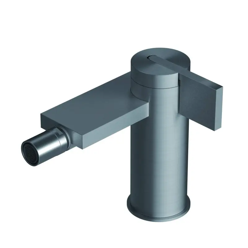 Mitigeur bidet 114 mm de haut Ritmonio DOT316 PR50BA201INOX