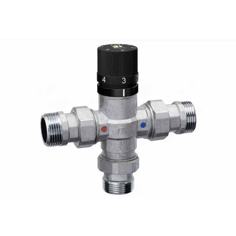 Mitigeur thermostatique à raccordements M Far Rubinetterie 3956