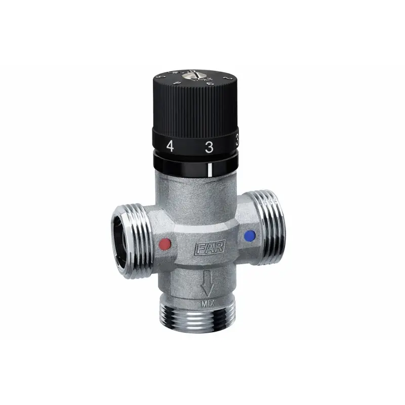 Mitigeur thermostatique avec raccord mâle Far Rubinetterie 3957