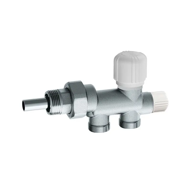 Vanne monotube thermostatisable chromée FAR 1420